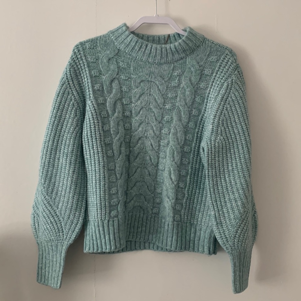 NWT A New Day Green Sweater Small